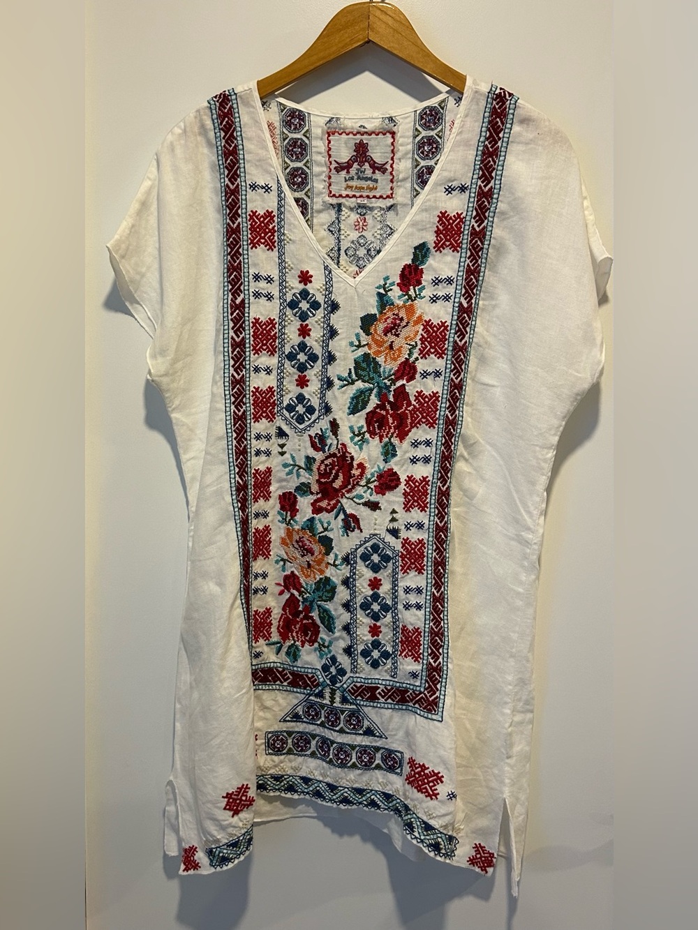 Johnny Was Linen Tunic Dress
